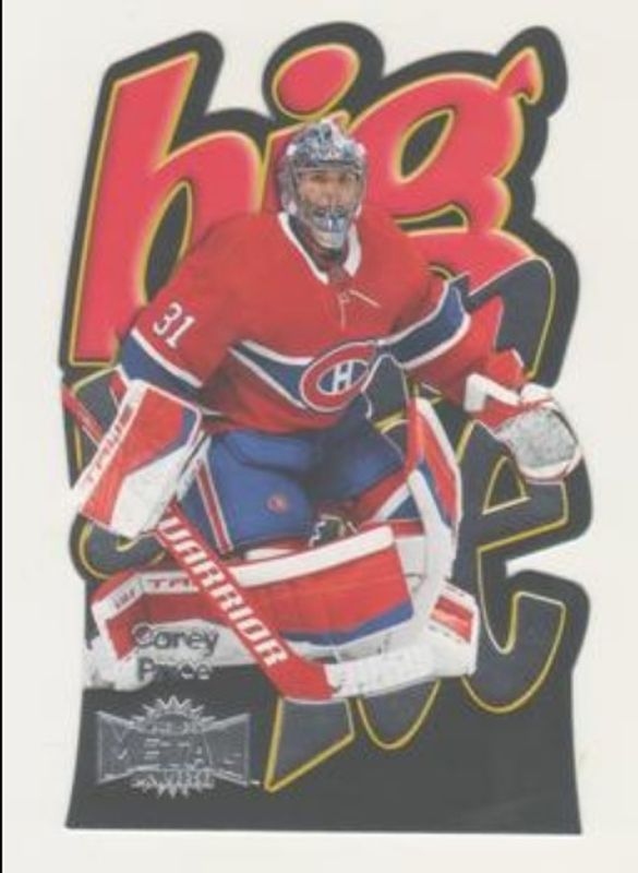 Carey Price 2021 Metal Universe #BM-35 Big Man on Ice RAW