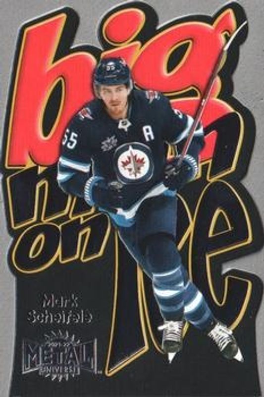 Mark Scheifele 2021 Metal Universe #BM-24 Big Man on Ice RAW