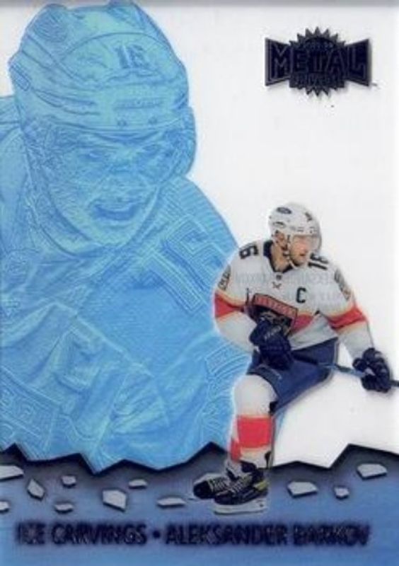 Aleksander Barkov 2021 Metal Universe #IC-12 Ice Carvings RAW