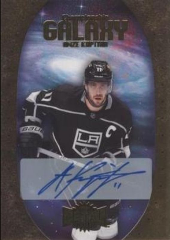 Anze Kopitar 2021 Metal Universe #CG-3 Championship Galaxy Autographs RAW