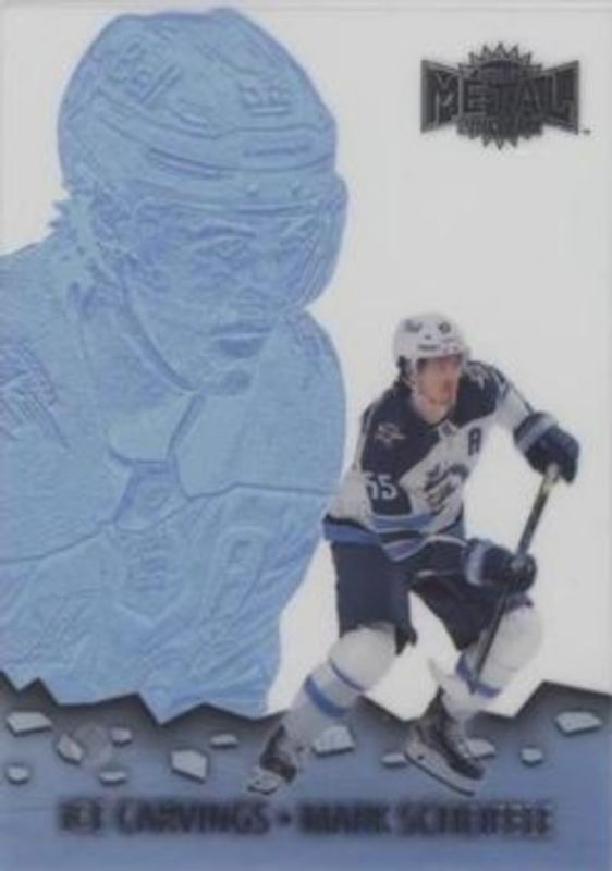 Mark Scheifele 2021 Metal Universe #IC-2 Ice Carvings RAW