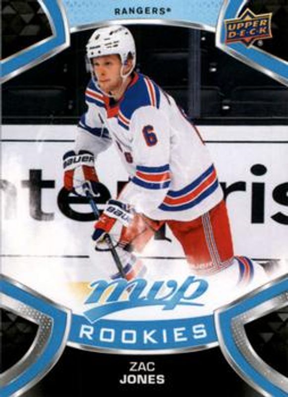 Zac Jones 2021 Upper Deck MVP #225 Base Rookie RAW