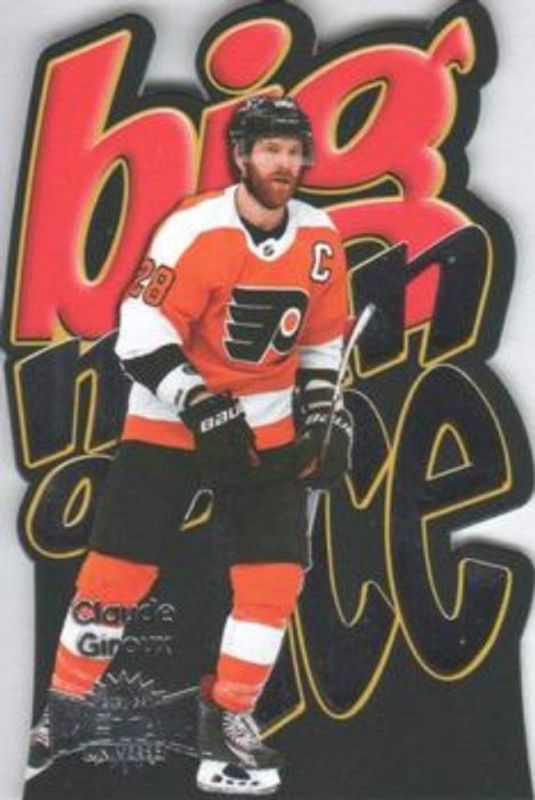 Claude Giroux 2021 Metal Universe #BM-26 Big Man on Ice RAW