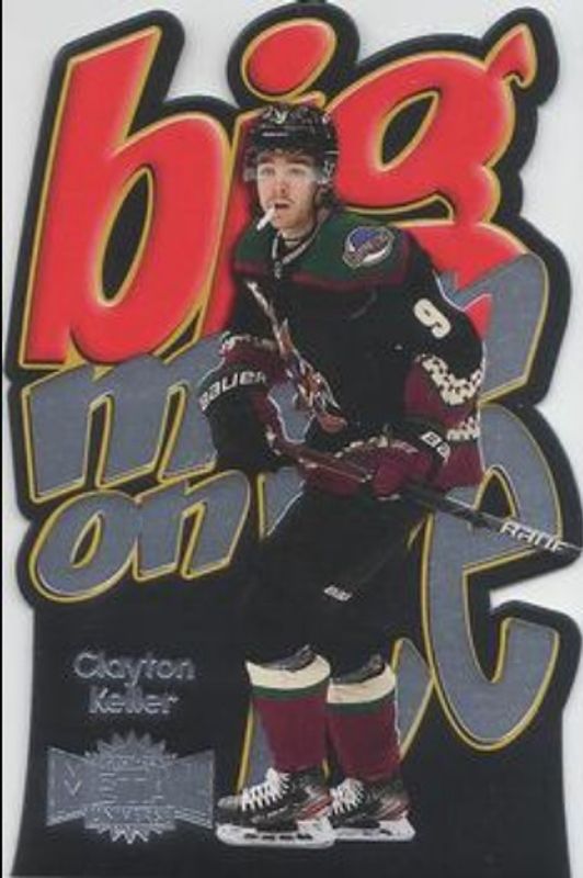 Clayton Keller 2021 Metal Universe #BM-11 Big Man on Ice RAW