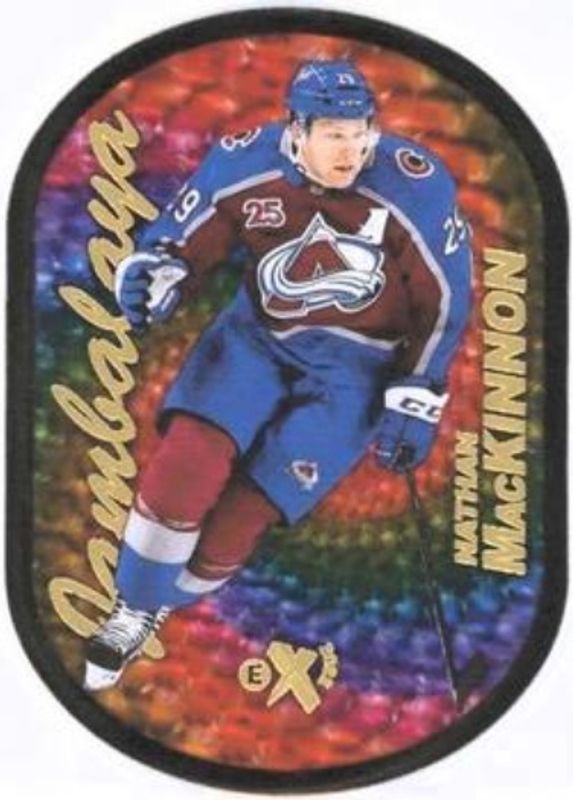 Nathan MacKinnon 2021 Metal Universe #7 Jambalaya RAW