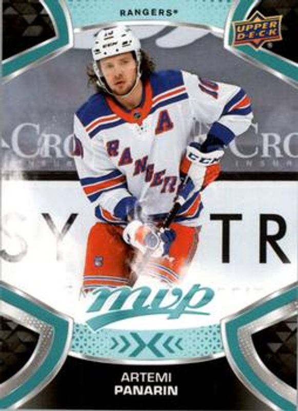 Artemi Panarin 2021 Upper Deck MVP #136 Base RAW