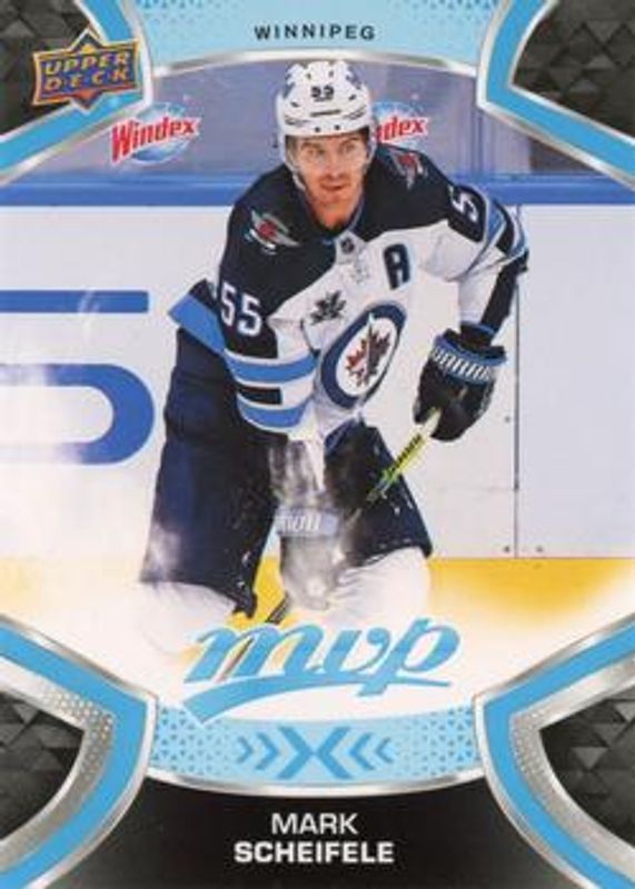 Mark Scheifele 2021 Upper Deck MVP #201 Base RAW