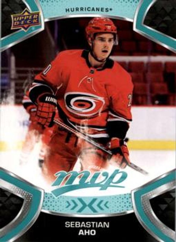 Sebastian Aho 2021 Upper Deck MVP #44 Base RAW