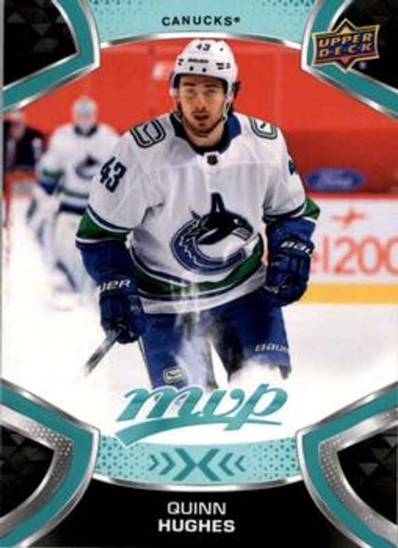 Quinn Hughes 2021 Upper Deck MVP #43 Base RAW