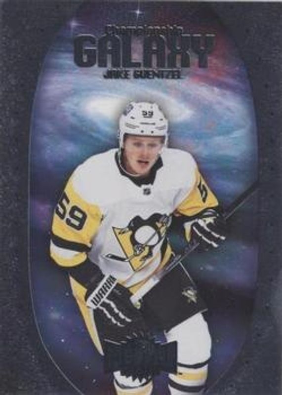 Jake Guentzel 2021 Metal Universe #CG-6 Championship Galaxy RAW