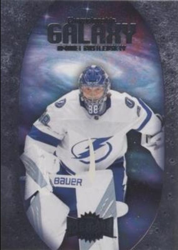 Andrei Vasilevskiy 2021 Metal Universe #CG-7 Championship Galaxy RAW