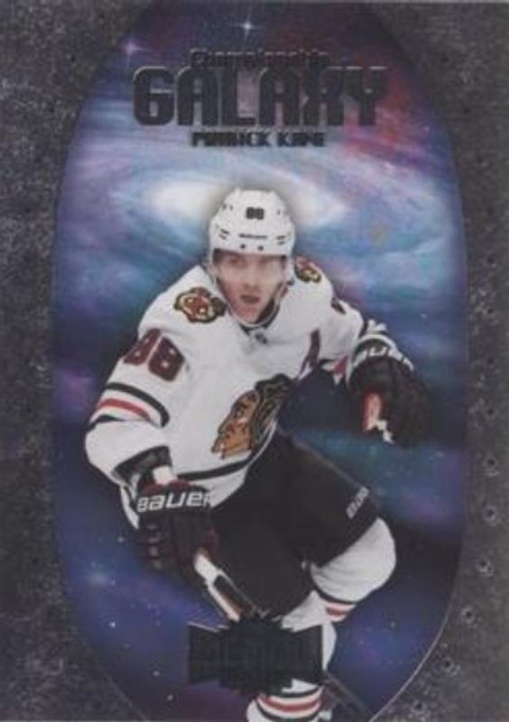 Patrick Kane 2021 Metal Universe #CG-10 Championship Galaxy RAW