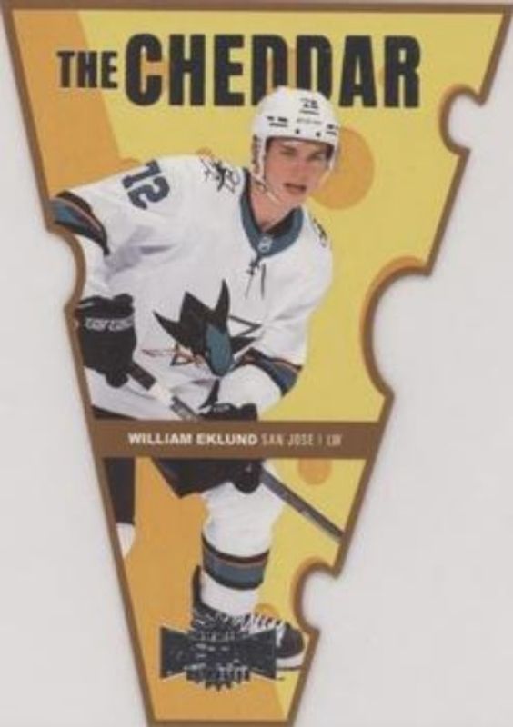 William Eklund 2021 Metal Universe #TC-29 The Cheddar Rookie RAW