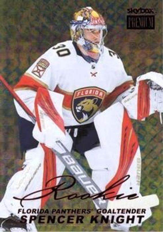 Spencer Knight 2021 Metal Universe #PP-4 Skybox Premium Prospects 1998 Retro Star Rubies /50 Rookie RAW