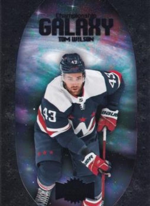 Tom Wilson 2021 Metal Universe #CG-4 Championship Galaxy RAW