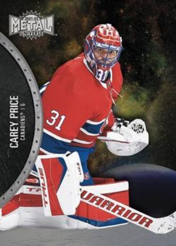 Carey Price 2021 Metal Universe #60 Base RAW