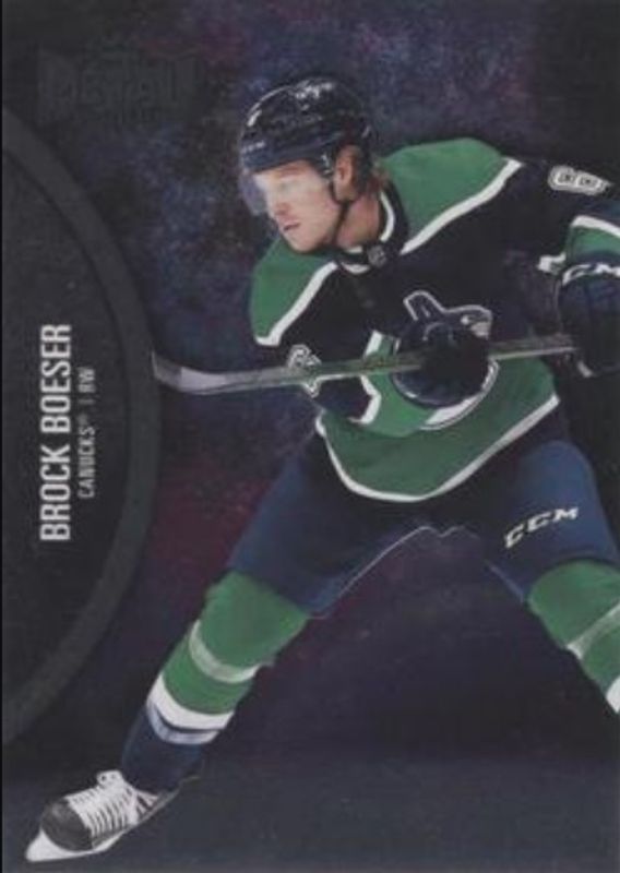 Brock Boeser 2021 Metal Universe #126 Base RAW