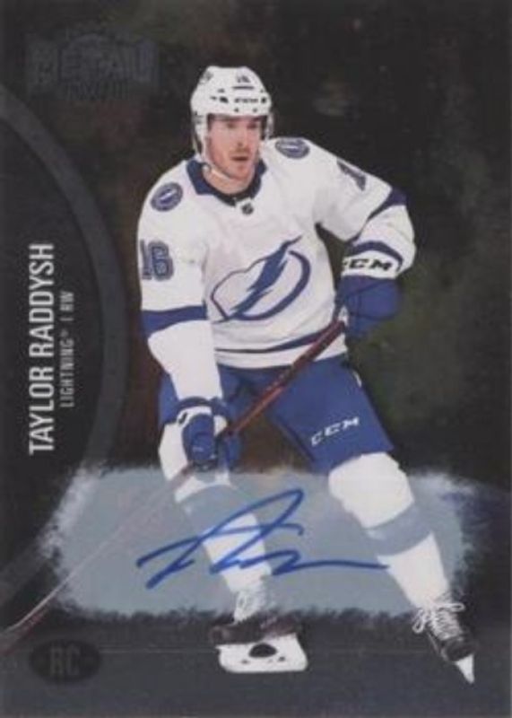 Taylor Raddysh 2021 Metal Universe #169 Autographs Silver /299 Rookie RAW