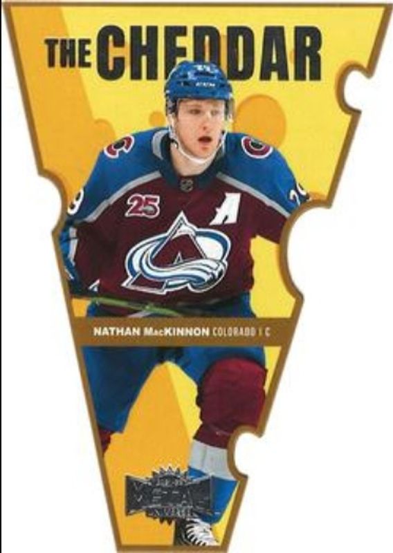 Nathan MacKinnon 2021 Metal Universe #TC-10 The Cheddar RAW