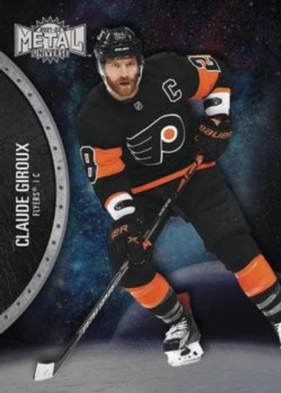 Claude Giroux 2021 Metal Universe #94 Base RAW