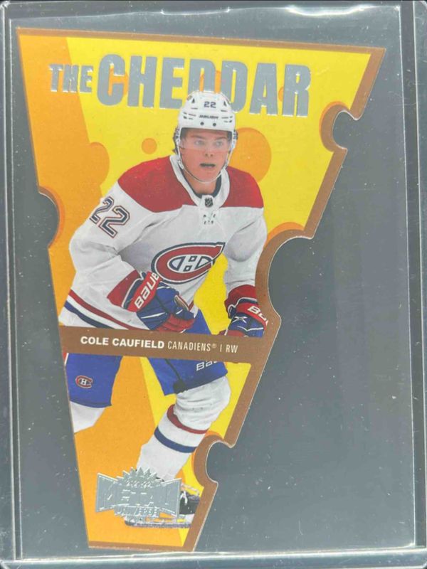 Cole Caufield 2021 Metal Universe #TC-4 The Cheddar Rookie RAW