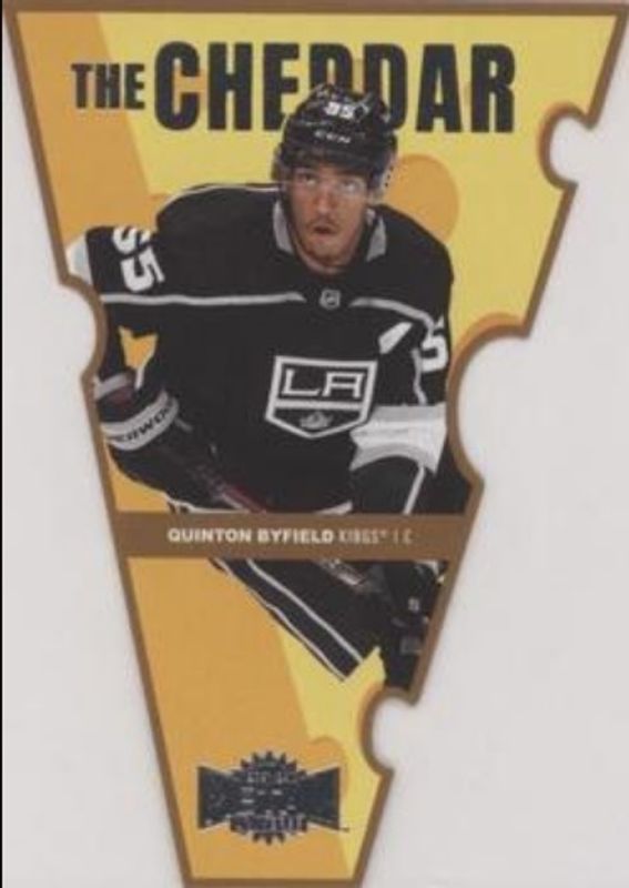 Quinton Byfield 2021 Metal Universe #TC-23 The Cheddar Rookie RAW