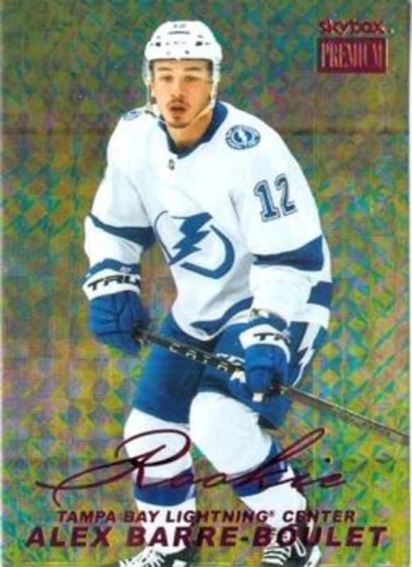 Alex Barre-Boulet 2021 Metal Universe #PP-3 Skybox Premium Prospects 1998 Retro Star Rubies /50 Rookie RAW