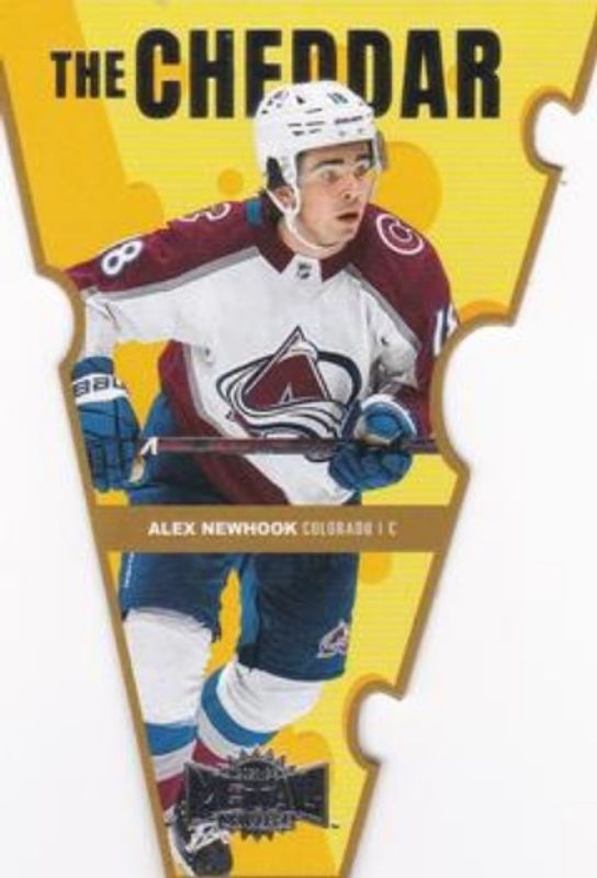 Alex Newhook 2021 Metal Universe #TC-28 The Cheddar Rookie RAW
