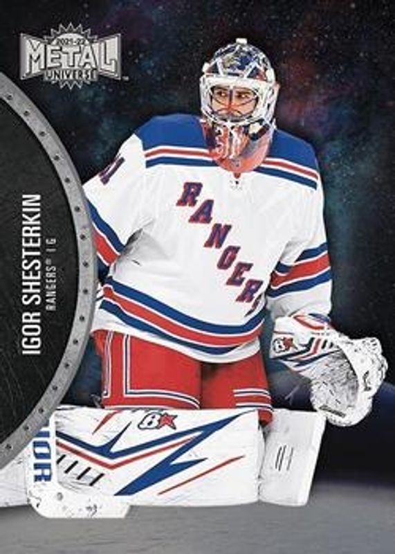 Igor Shesterkin 2021 Metal Universe #84 Base RAW