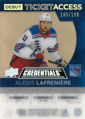 2021 Upper Deck Credentials #RTA-AL 2020 Acetate Debut Ticket Access /199