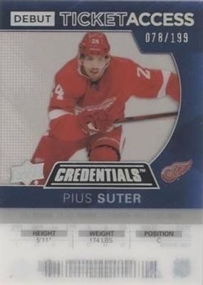 2021 Upper Deck Credentials #RTA-PS 2020 Acetate Debut Ticket Access /199