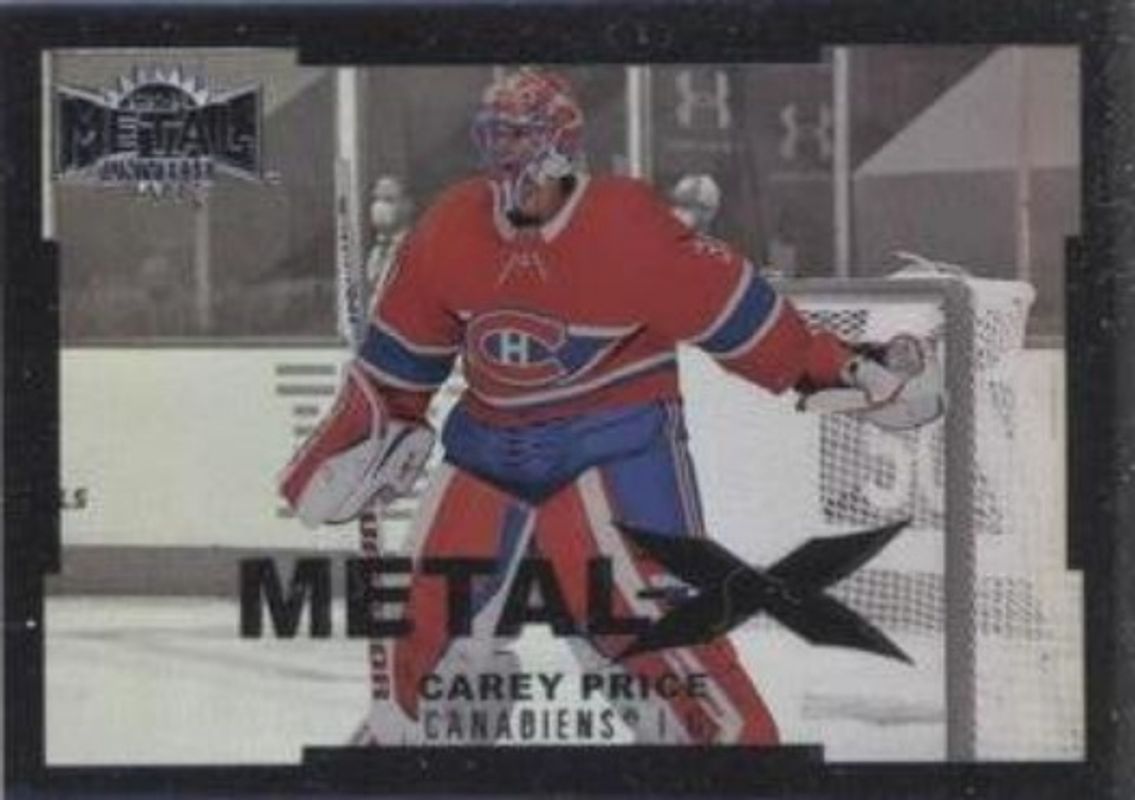 Carey Price 2021 Metal Universe #MX-37 Metal X RAW