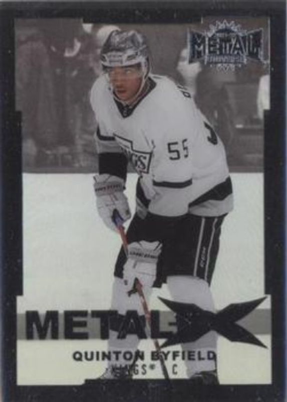 Quinton Byfield 2021 Metal Universe #MX-69 Metal X Rookie RAW