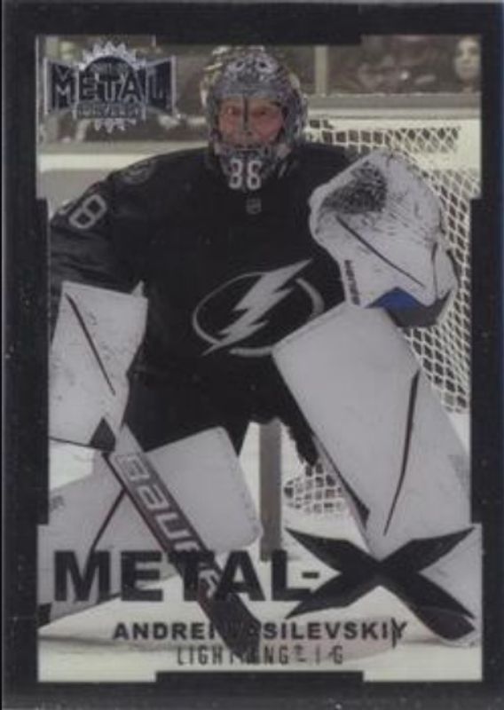 Andrei Vasilevskiy 2021 Metal Universe #MX-34 Metal X RAW