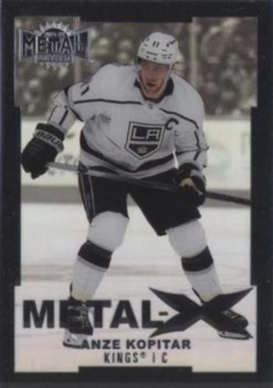 Anze Kopitar 2021 Metal Universe #MX-4 Metal X RAW