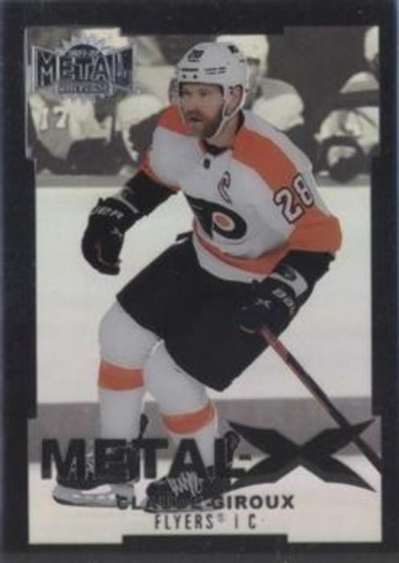 Claude Giroux 2021 Metal Universe #MX-13 Metal X RAW