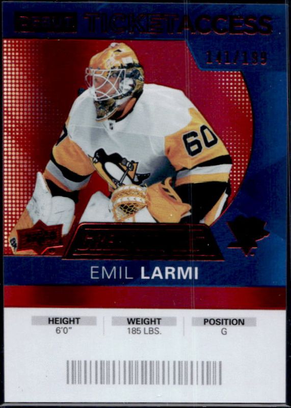 2021 Upper Deck Credentials #78 2020 Debut Ticket Access - Red /199