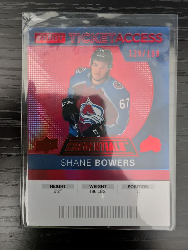 2021 Upper Deck Credentials #135 2020 Debut Ticket Access - Red /199