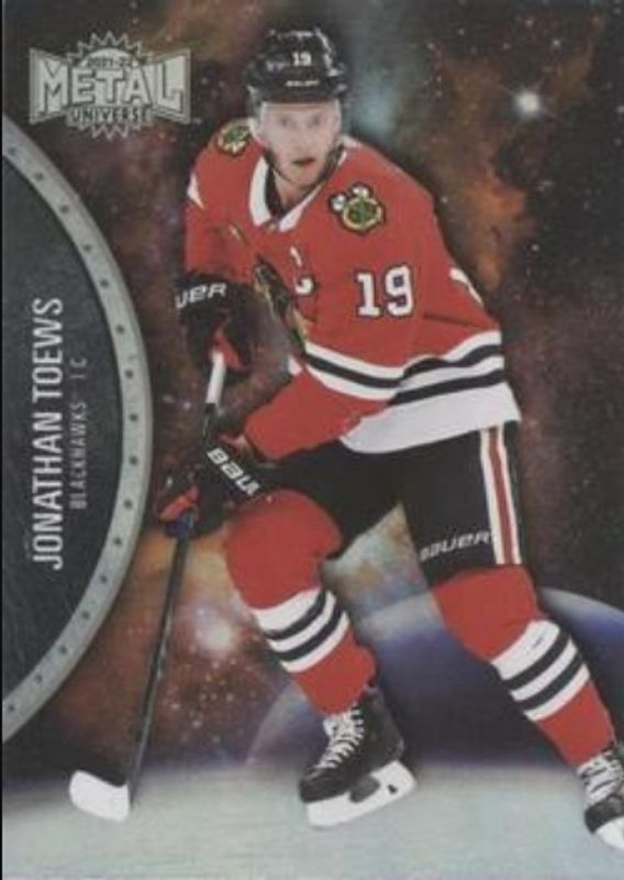 Jonathan Toews 2021 Metal Universe #71 Spectrum RAW