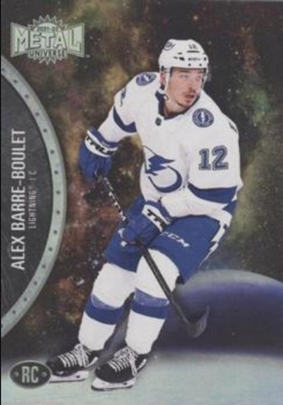 Alex Barre-Boulet 2021 Metal Universe #196 Spectrum Rookie RAW
