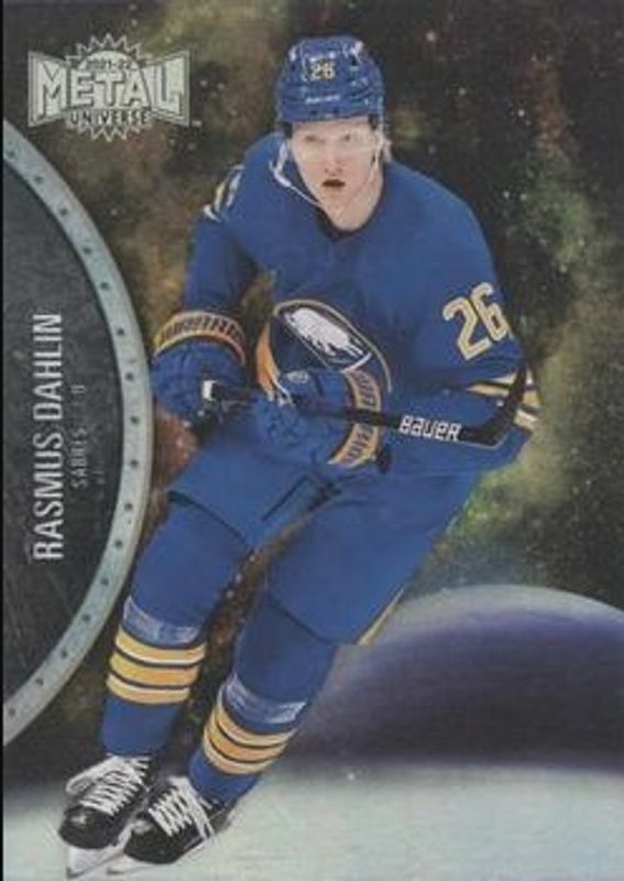 Rasmus Dahlin 2021 Metal Universe #38 Spectrum RAW