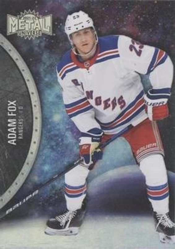 Adam Fox 2021 Metal Universe #35 Spectrum RAW