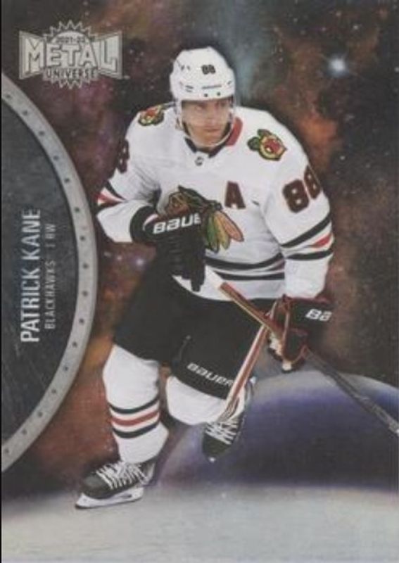 Patrick Kane 2021 Metal Universe #10 Spectrum RAW