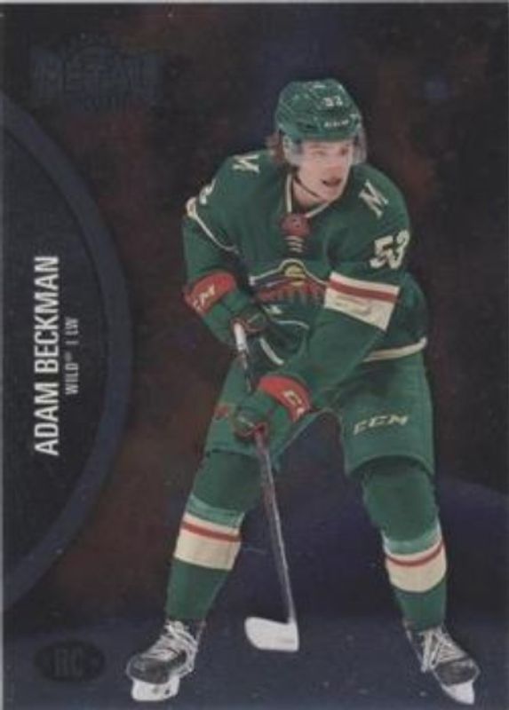 Adam Beckman 2021 Metal Universe #176 Base Rookie RAW