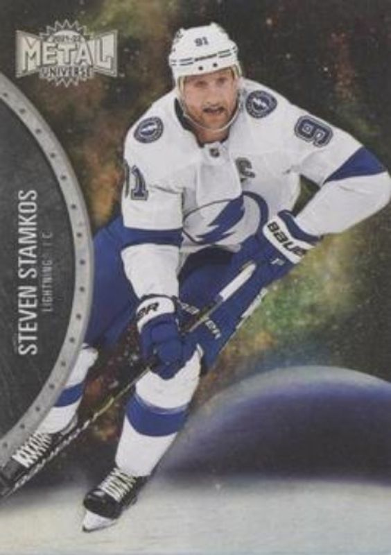 Steven Stamkos 2021 Metal Universe #79 Spectrum RAW