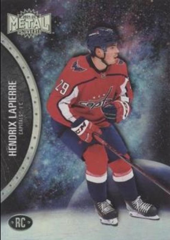 Hendrix Lapierre 2021 Metal Universe #181 Spectrum Rookie RAW