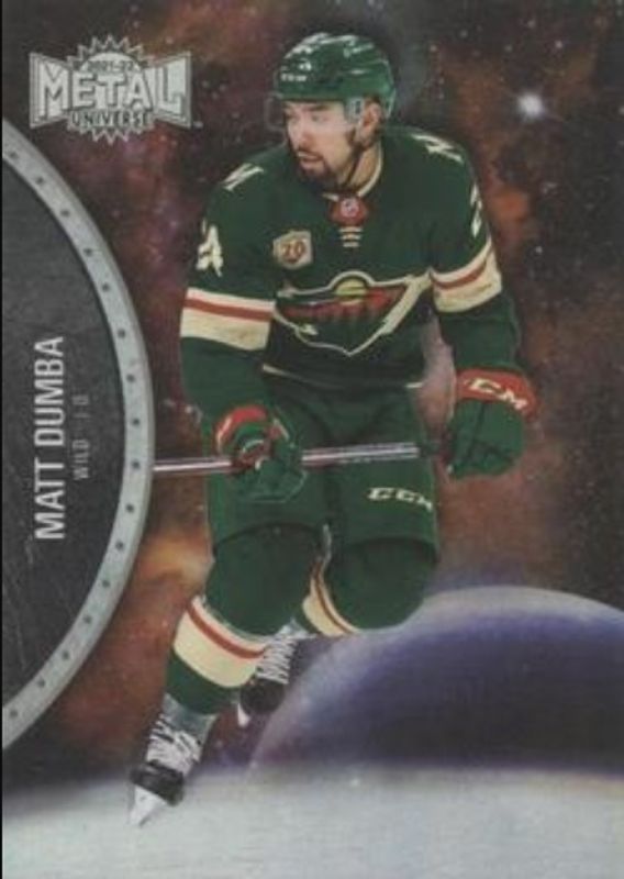 Matt Dumba 2021 Metal Universe #21 Spectrum RAW