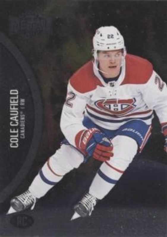 Cole Caufield 2021 Metal Universe #200 Base Rookie RAW
