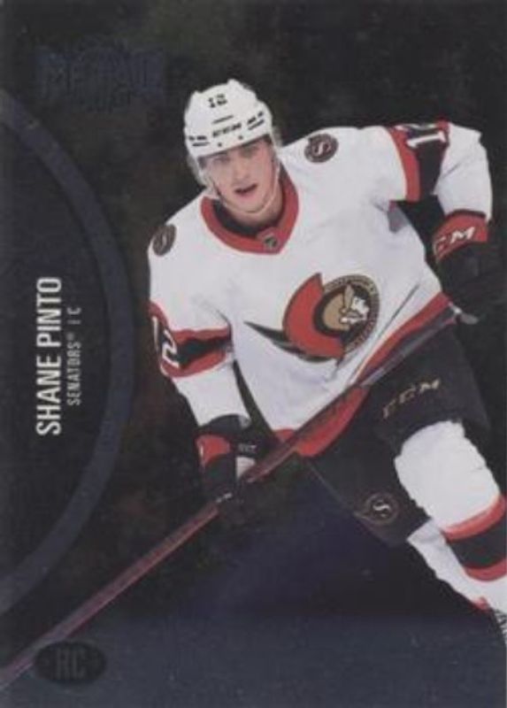 Shane Pinto 2021 Metal Universe #157 Base Rookie RAW