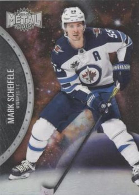 Mark Scheifele 2021 Metal Universe #30 Spectrum RAW